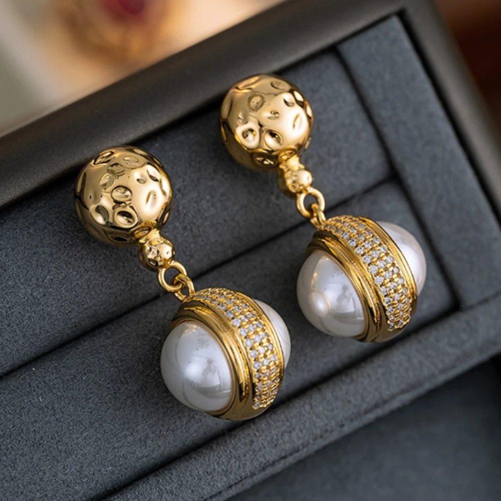 Alisse™ Shiny Pearl Earrings