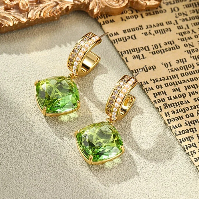 Auralith™ Vintage Hollow Carved Drop Earrings