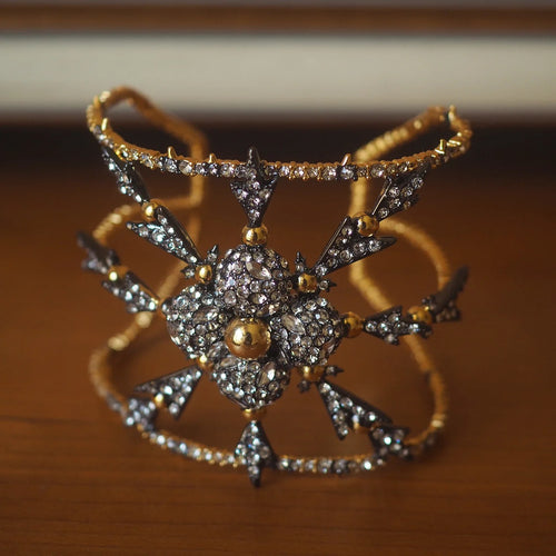 Elegrant™ Vintage Snowflake Adjustable Diamond Bracelet