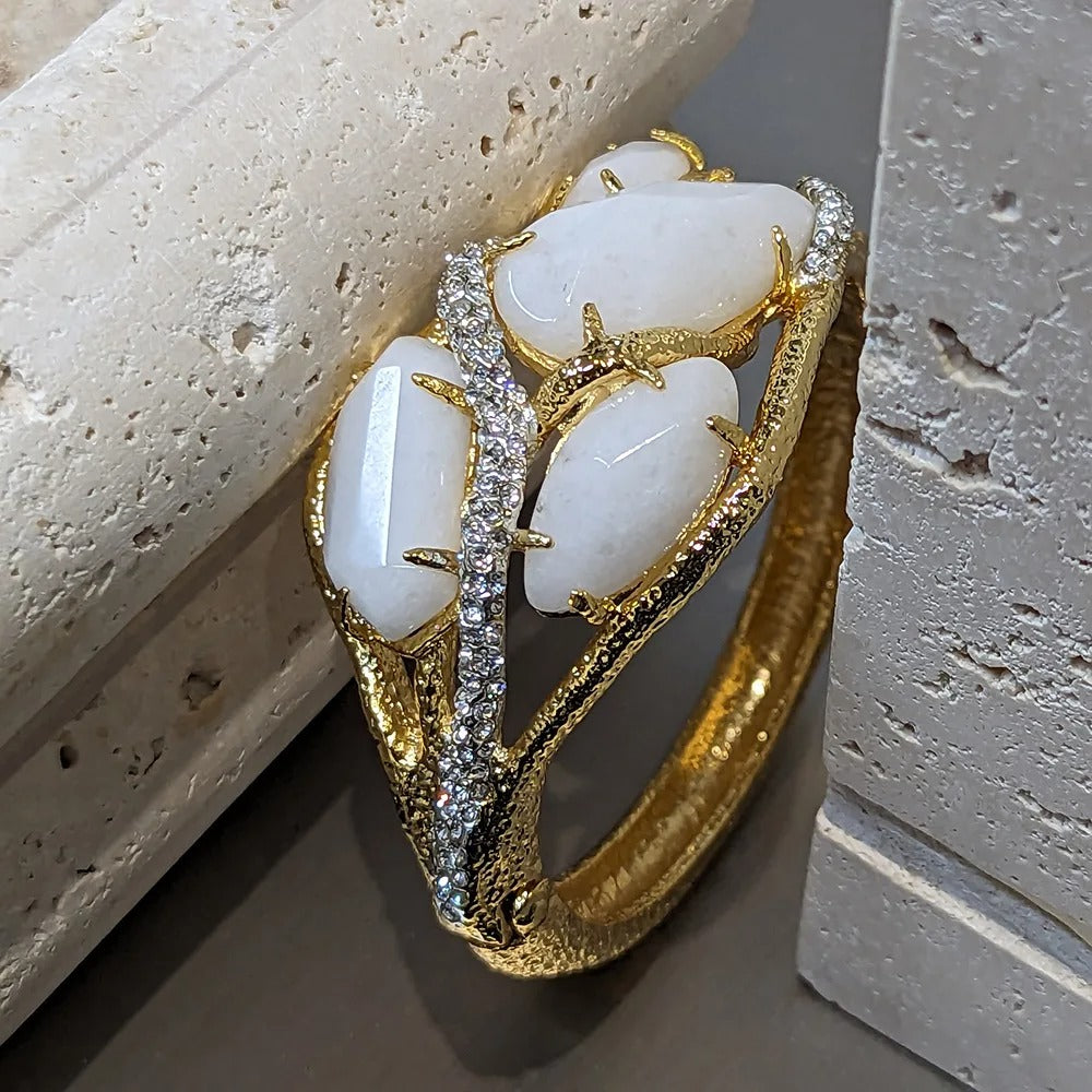 Tharion™ Vintage Green Diamond Wrap Bracelet