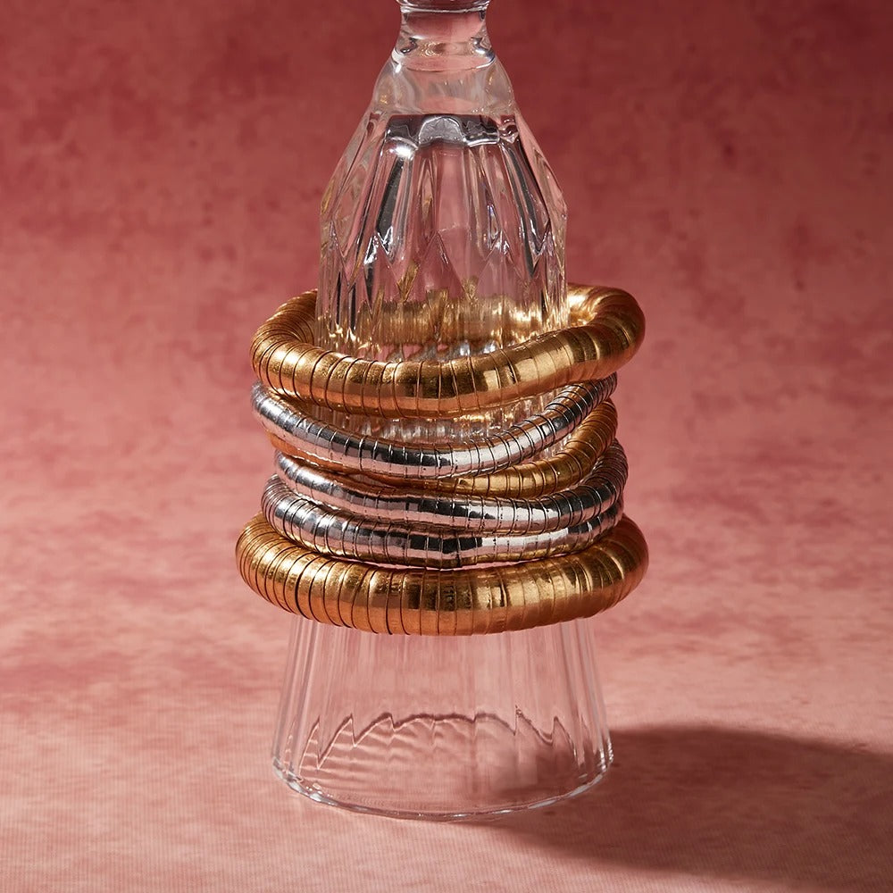 Ìnes™ Curved Snake-Style Flexible Bracelet Set