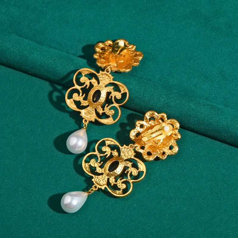 Norellia™ Vintage Pearl Drop Earrings