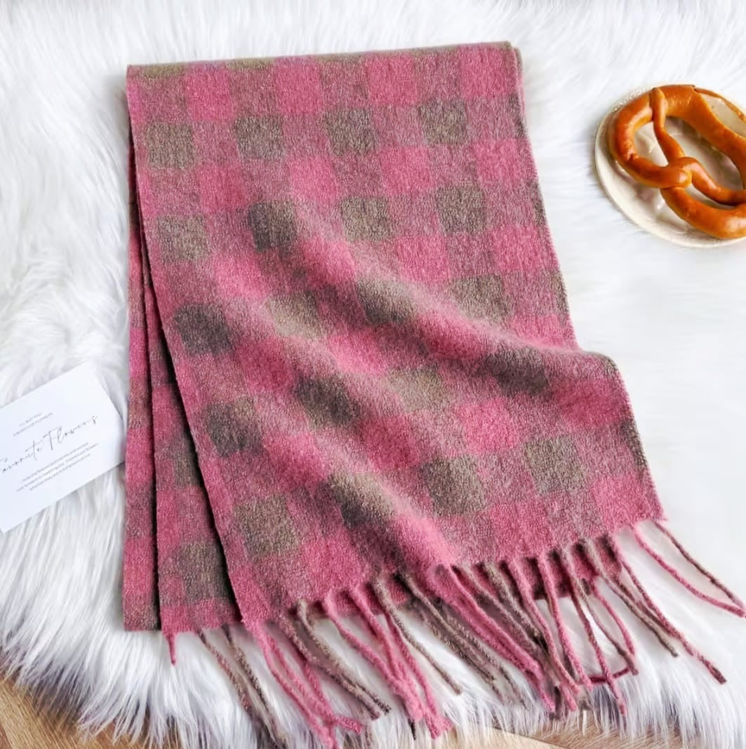 Eirene™ Luxury Classic Plaid Pashmina Scarf