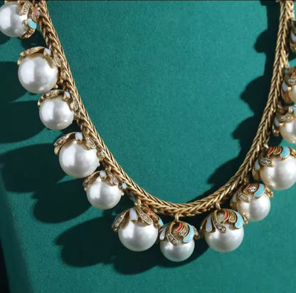 Berletta™ Vintage Freshwater Pearl Choker Necklace
