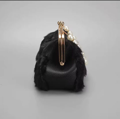 Dana™ Luxury Genuine Mink Fur Winter Handbag
