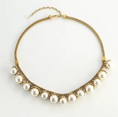 Berletta™ Vintage Freshwater Pearl Choker Necklace