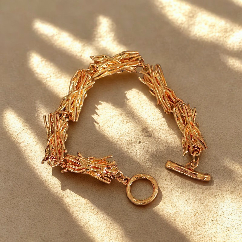 Brancha™ Organic Gold Link Bracelet