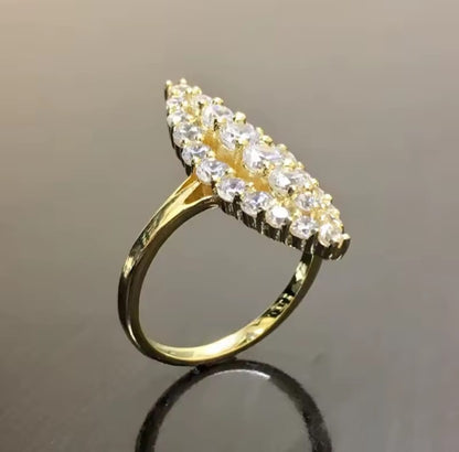 Adreana™ Marquise Gold Wedding & Engagement Ring