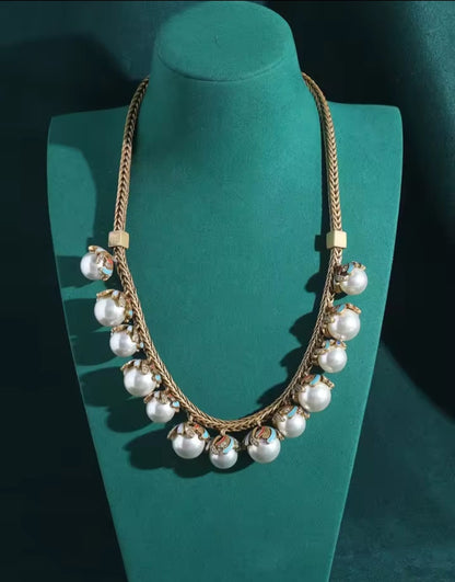 Berletta™ Vintage Freshwater Pearl Choker Necklace