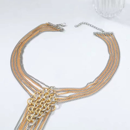 Betty™ Vintage Geometric Tassel Necklace