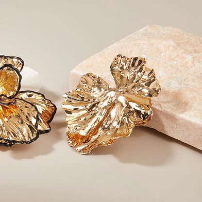 Gralent™ Color-Block Floral Earrings