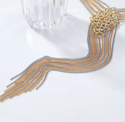 Betty™ Vintage Geometric Tassel Necklace