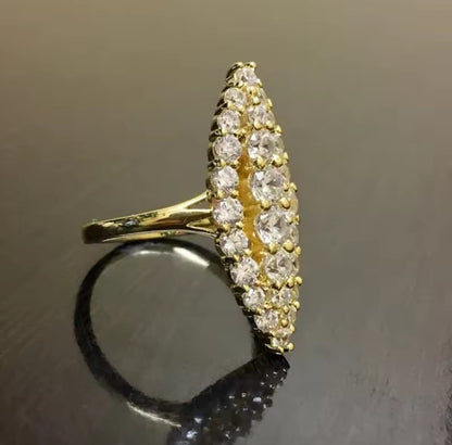 Adreana™ Marquise Gold Wedding & Engagement Ring