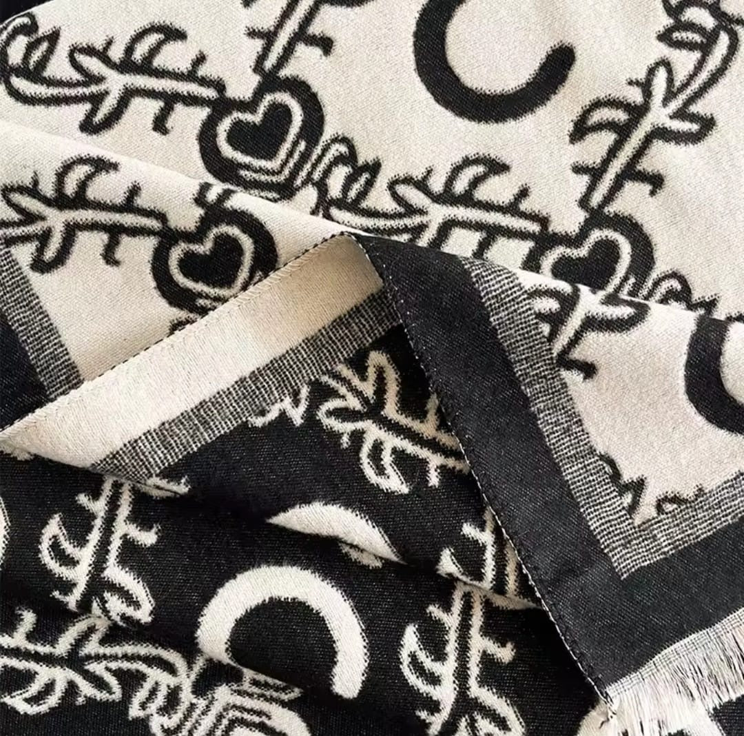 Themis™ Luxury Cashmere Paisley Winter Scarf & Shawl