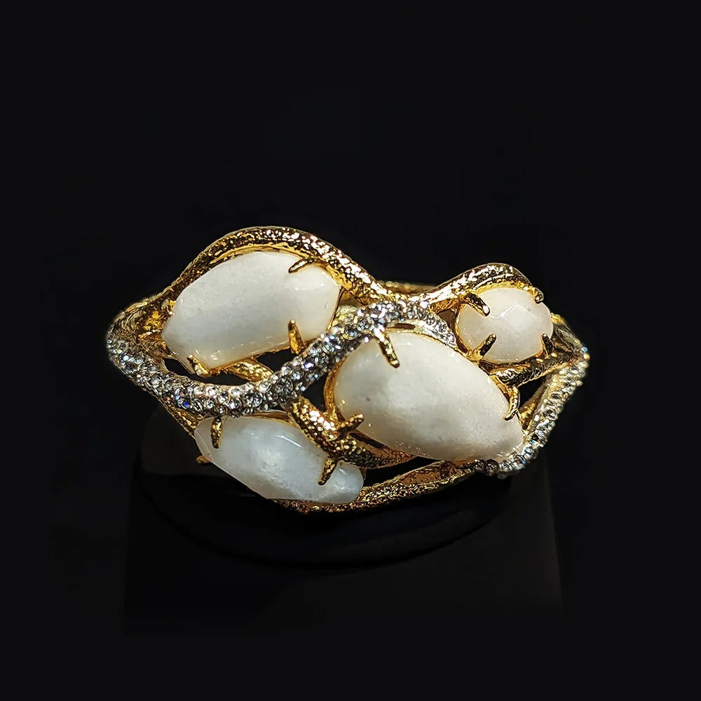 Tharion™ Vintage Green Diamond Wrap Bracelet