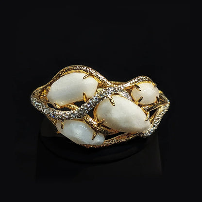 Tharion™ Vintage Green Diamond Wrap Bracelet