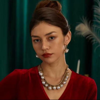 Berletta™ Vintage Freshwater Pearl Choker Necklace