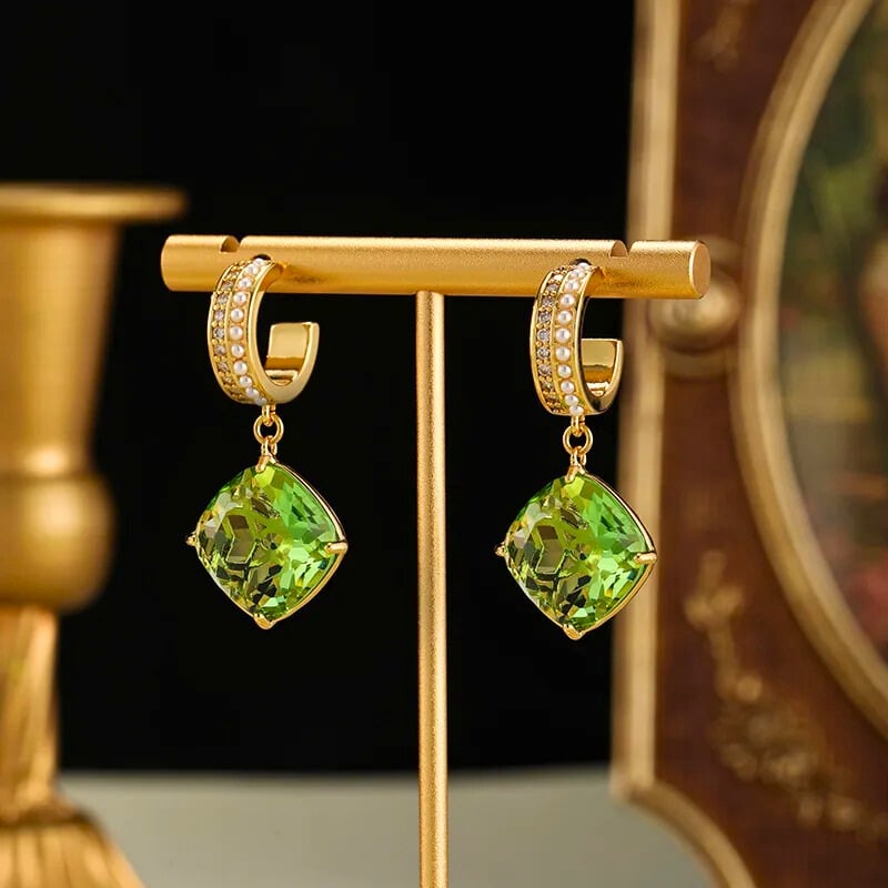 Auralith™ Vintage Hollow Carved Drop Earrings