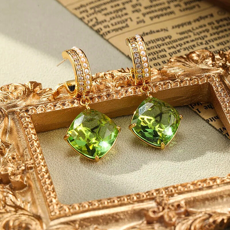 Auralith™ Vintage Hollow Carved Drop Earrings
