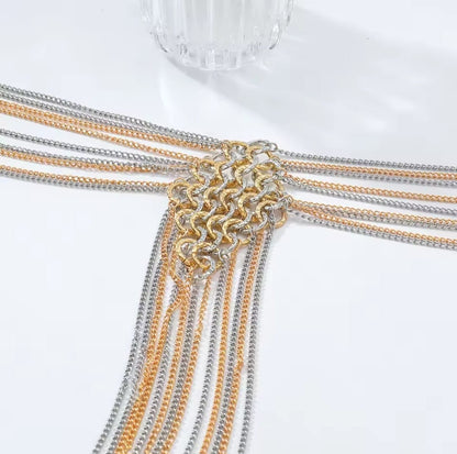 Betty™ Vintage Geometric Tassel Necklace