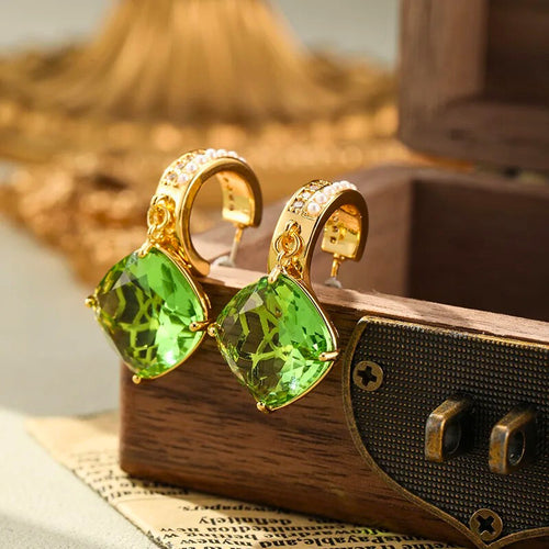 Auralith™ Vintage Hollow Carved Drop Earrings