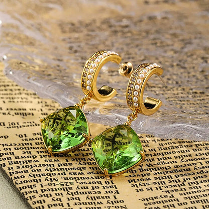 Auralith™ Vintage Hollow Carved Drop Earrings