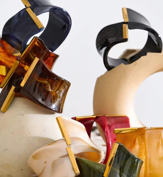 Berglain™ Multicolor Wide Statement Bangle