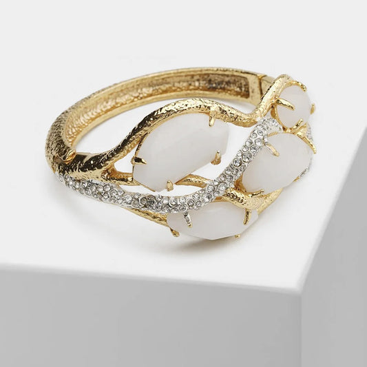 Tharion™ Vintage Green Diamond Wrap Bracelet