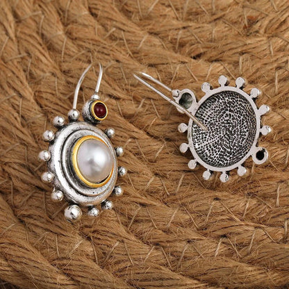 Belladora™ Vintage Baroque Pearl Drop Earrings