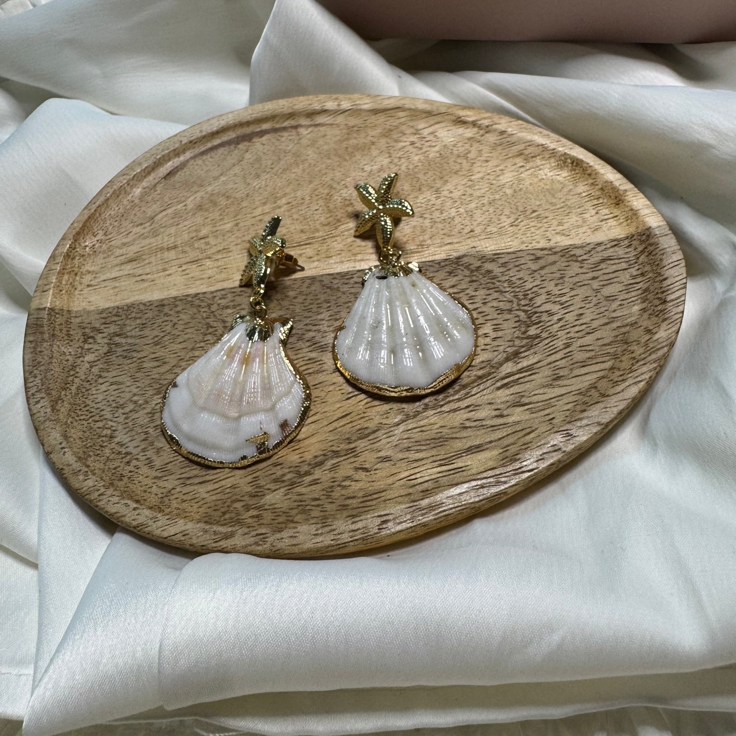Dorlleana™ Seaside Charm Drop Earrings – Starfish, Shell & Butterfly Ocean-Inspired Jewelry