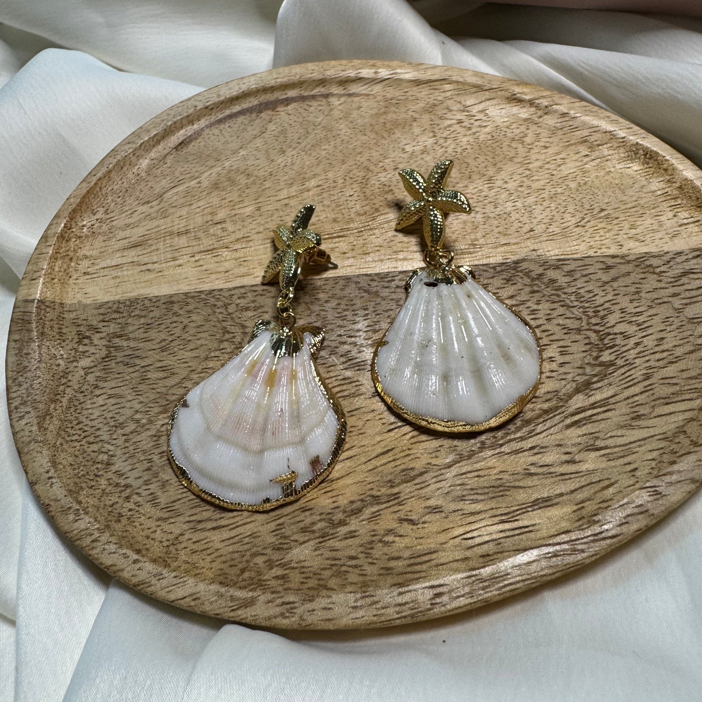 Dorlleana™ Seaside Charm Drop Earrings – Starfish, Shell & Butterfly Ocean-Inspired Jewelry