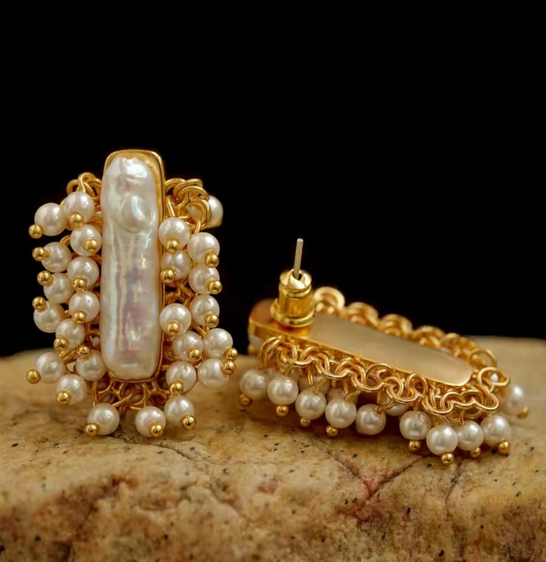 Athena™ Vintage Baroque Pearl Bohemian Earrings