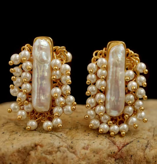 Athena™ Vintage Baroque Pearl Bohemian Earrings