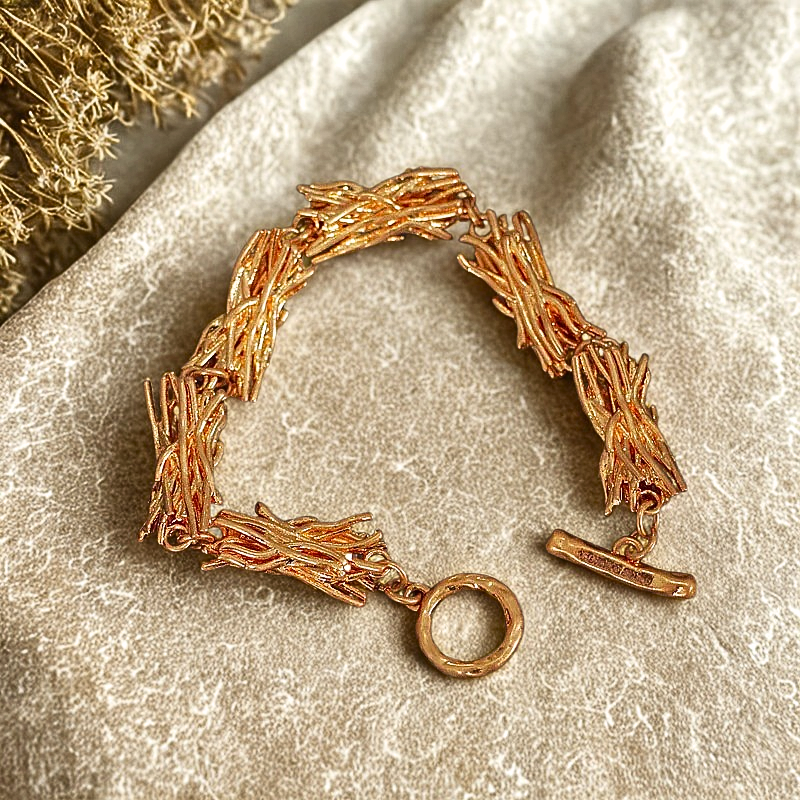 Brancha™ Organic Gold Link Bracelet