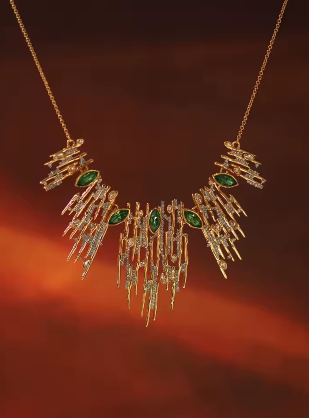 Corsia™ Ghost Design Statement Necklace