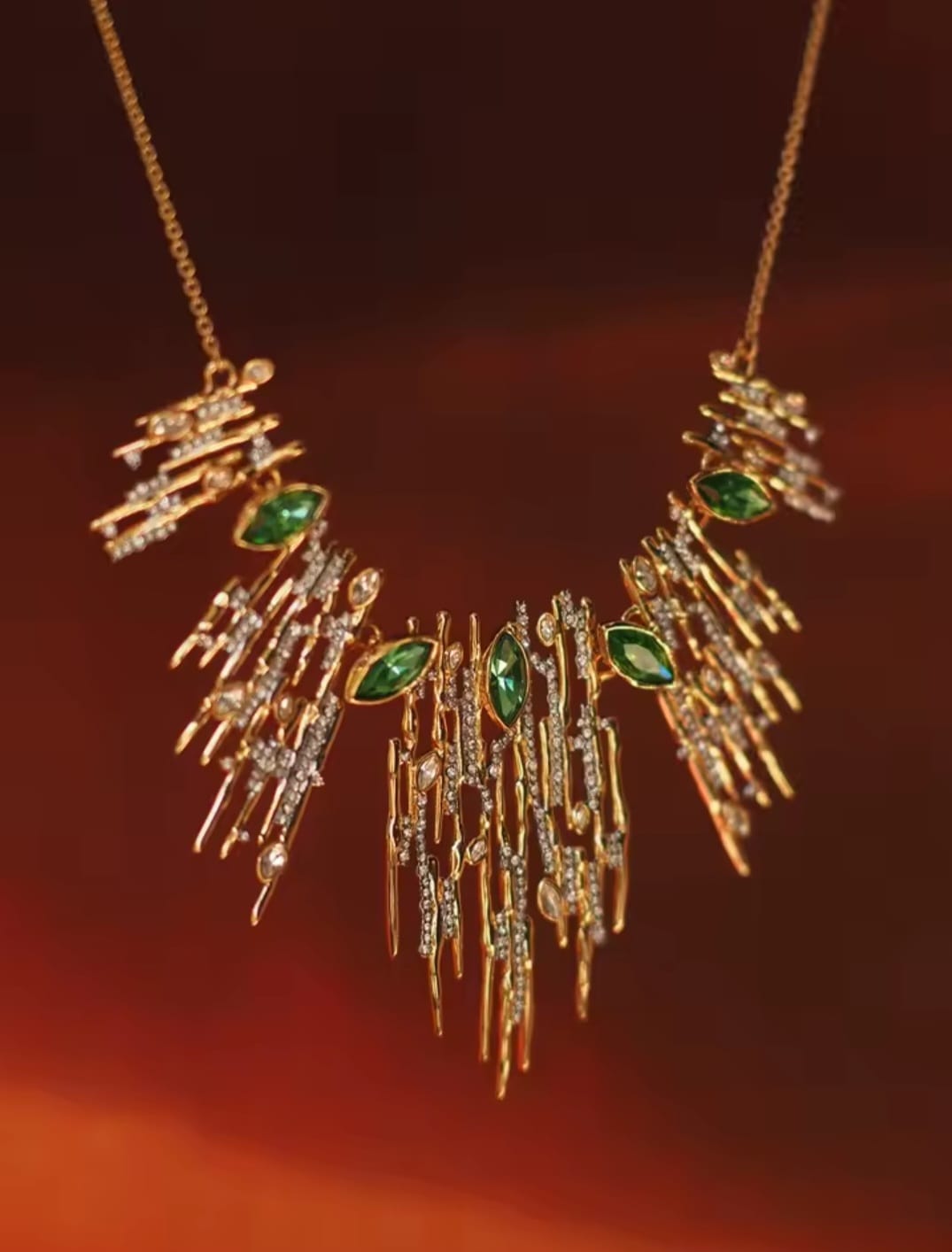 Corsia™ Ghost Design Statement Necklace