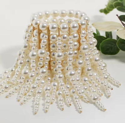 Cornelia™ Bohemian Multi-Layer Tassel & Bead Bracelet Set
