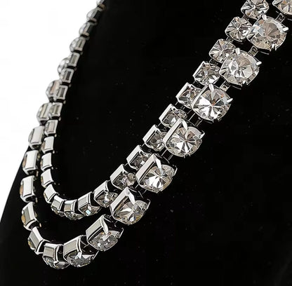 Marisol™ Double Layer Crystal Choker Necklace