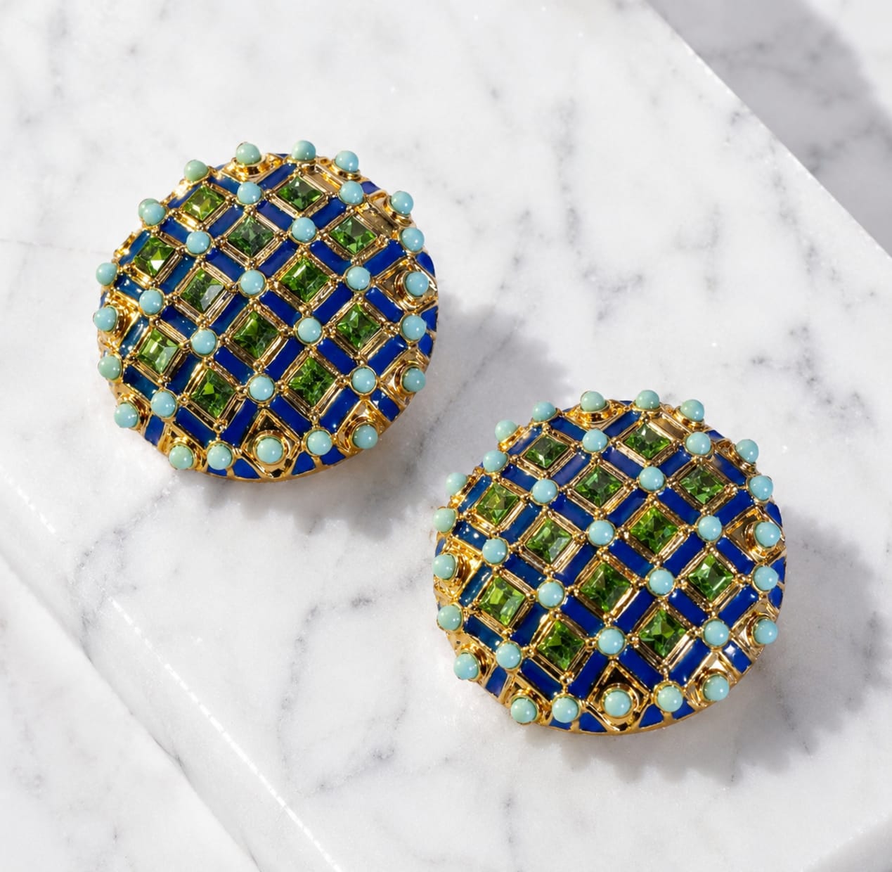 Azaria™ Antique Chic Diamond Stud Earrings