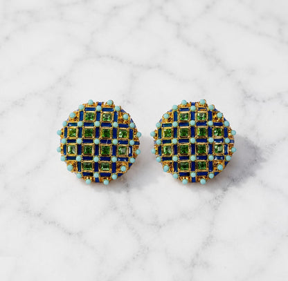 Azaria™ Antique Chic Diamond Stud Earrings