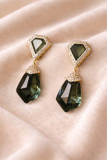 Hélina™ EU Retro Irregular Shape Clip-On Earrings
