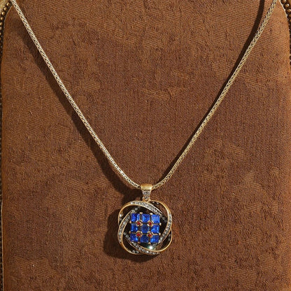 Kralin™ Vintage Blue Crystal Drop Earrings