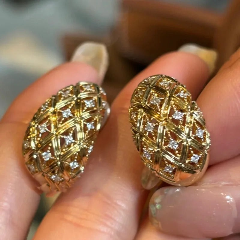 Veloura™ Vintage Hollow Earrings