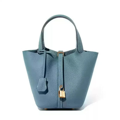 Claudia™ Togo Leather Bucket Handbag