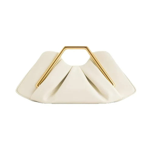 Domicia™ Luxury Soft Brown Leather Cloud Shoulder Bag