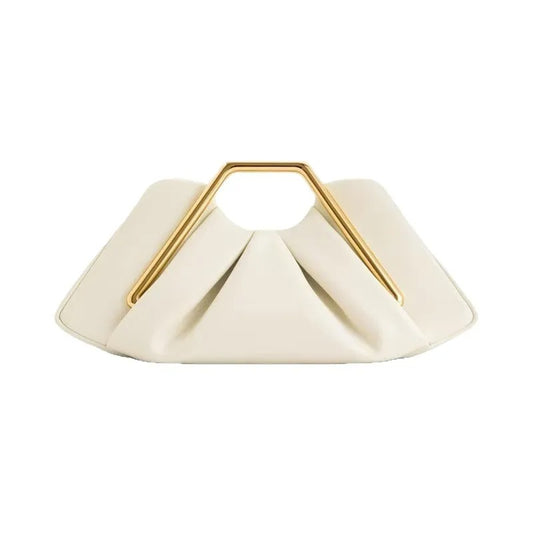 Domicia™ Luxury Soft Brown Leather Cloud Shoulder Bag