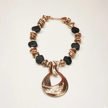 Laurent™ Retro Pearl Pendant Necklace