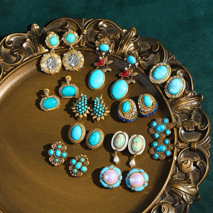 Novadra™ Vintage Coin Medallion Earrings