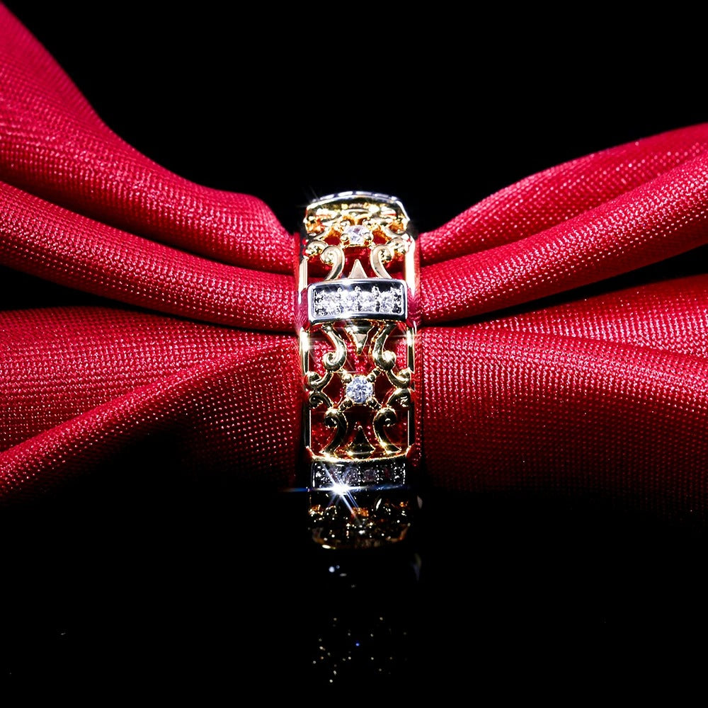 Oraneth™ – Fashion Gold Color Ethnic Strength Ring