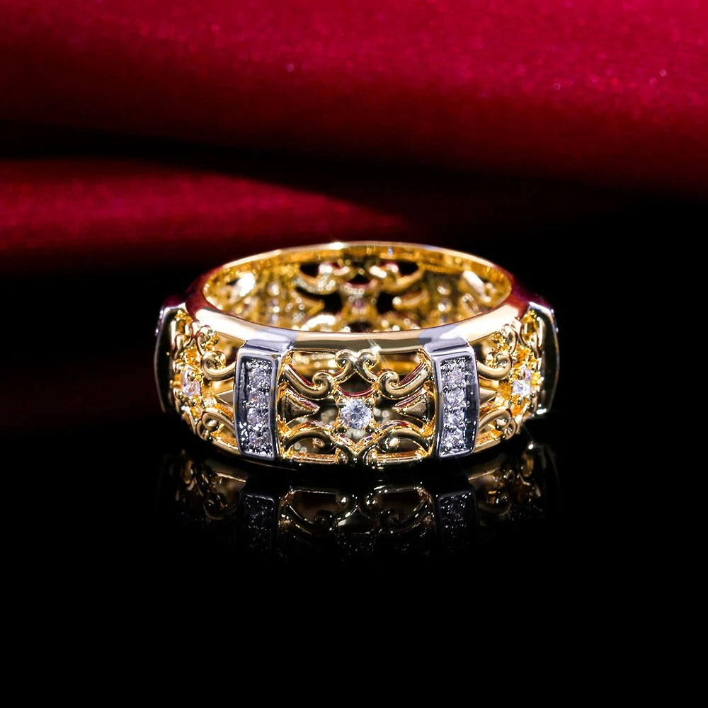 Oraneth™ – Fashion Gold Color Ethnic Strength Ring